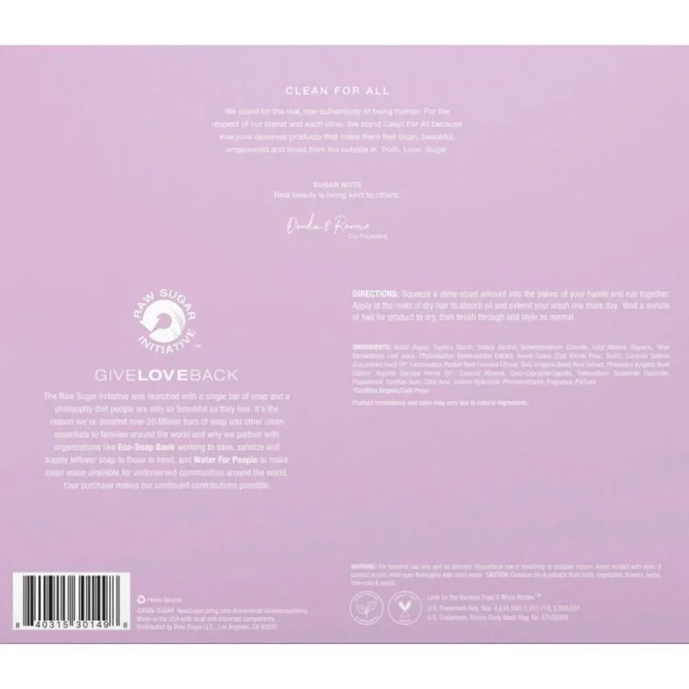 RAW SUGAR - NWT Raw Refresh 